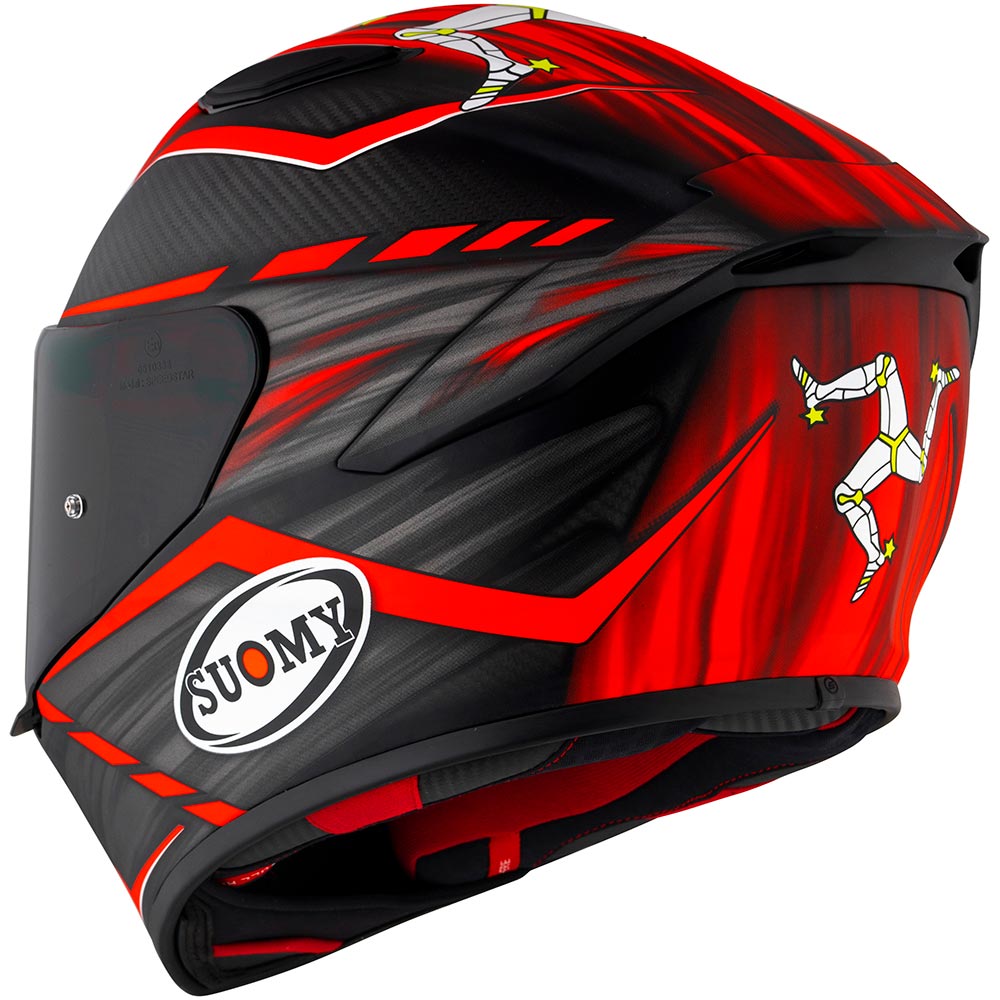 Suomy - Casque TX-Pro Johnson Replica Noir / Rouge / Mat