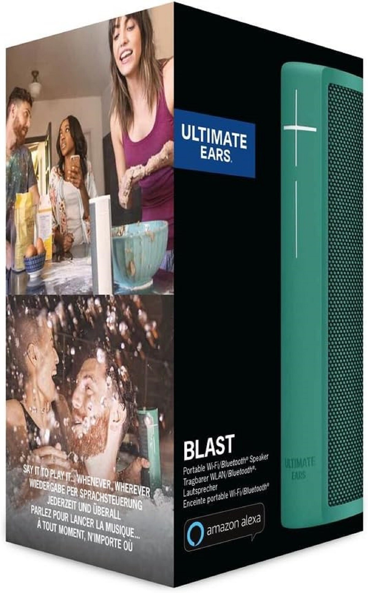 Logitech Blast Tragbarer Bluetooth Lautsprecher