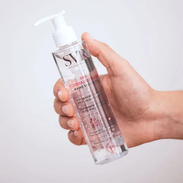 SVR GEL HYDROALCOOLIQUE MAINS SENSIBLES Anti-Bactérien Hydratant 200ML