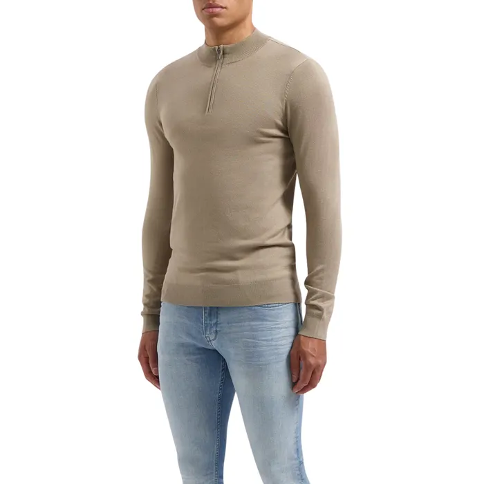 Pure Path Knitwear Halfzip Sweater Heren