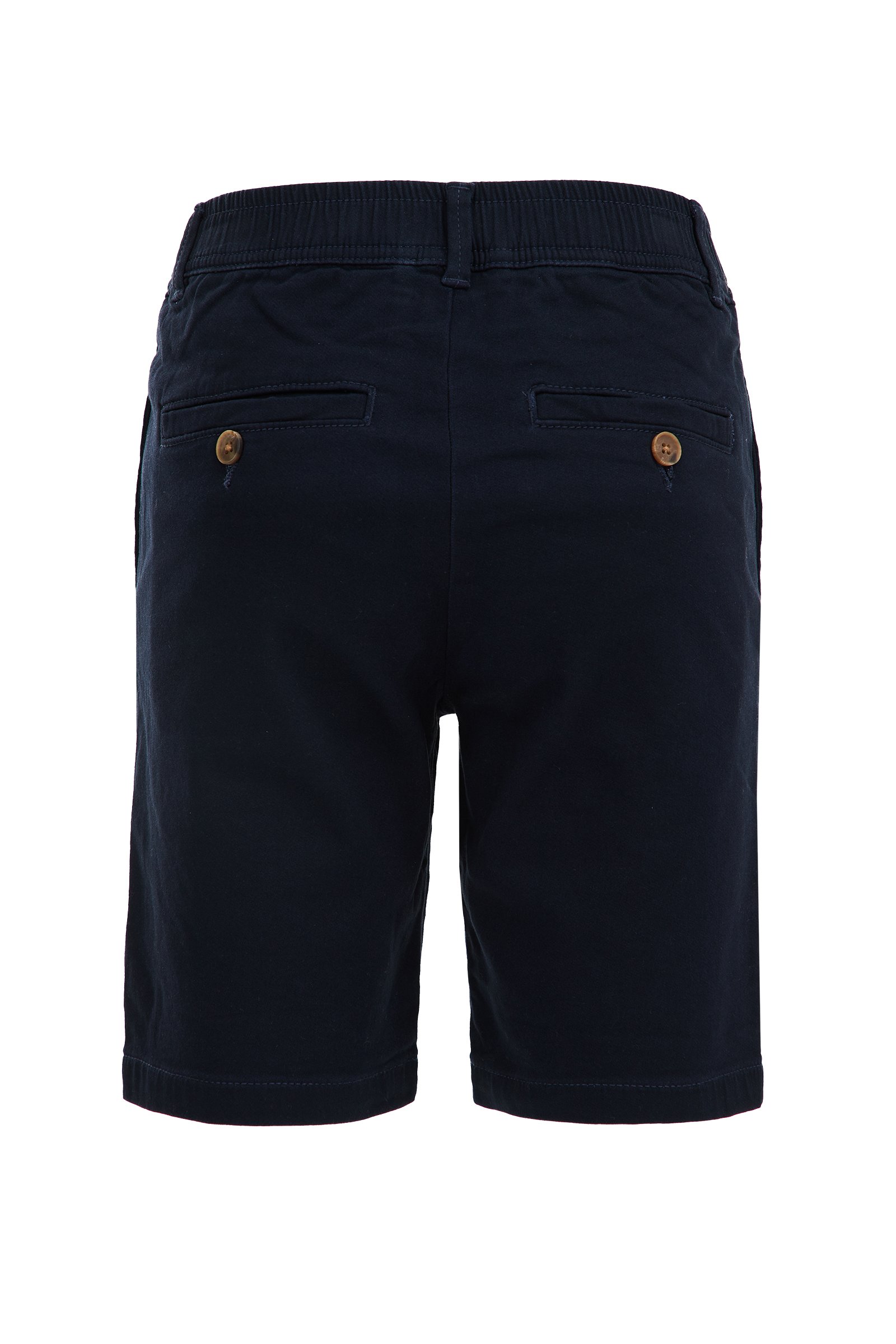Jongens regular fit chinoshort met stretch WE Fashion Donkerblauw