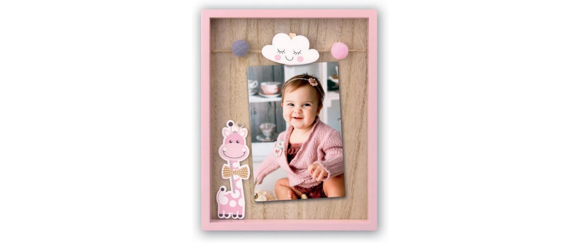 Bilderrahmen Ryan PinkBilderrahmen für Kinderfotos