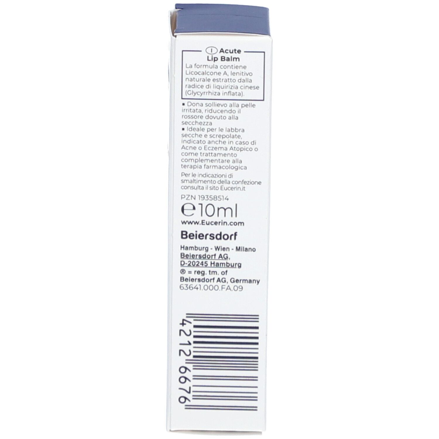 Eucerin Acute Lip Balm – Heilungsfördernder Lippenbalsam für trockene, rissige und aufgesprungene Lippen - jetzt 20% sparen mit Code 