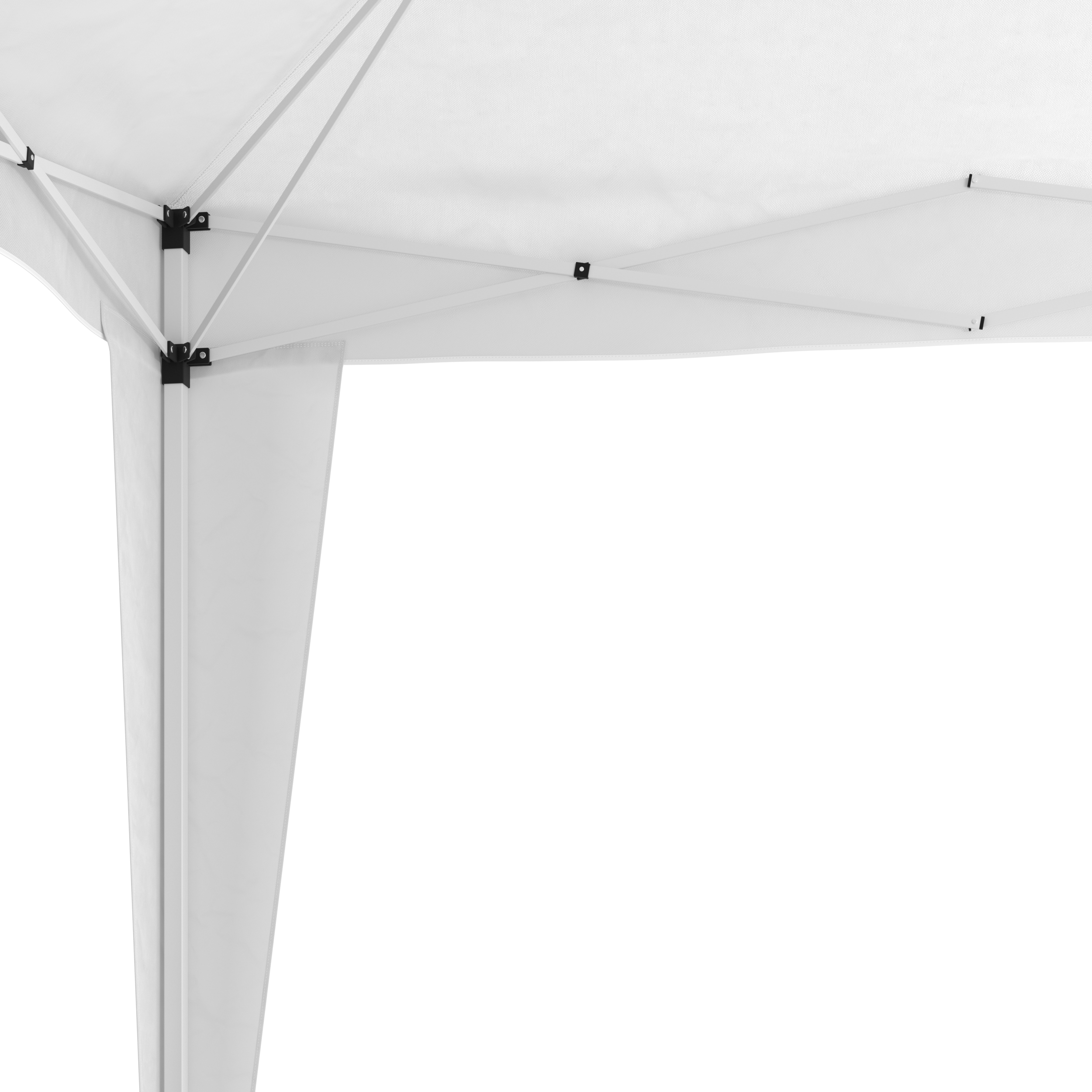 Faltpavillon MELODY 3 x 3 m weiss