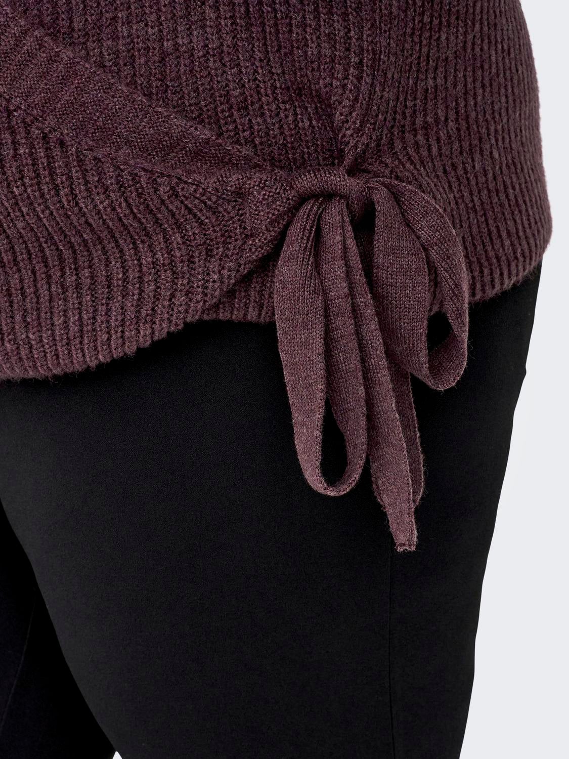CARJADEI Strickjacke Rose Brown