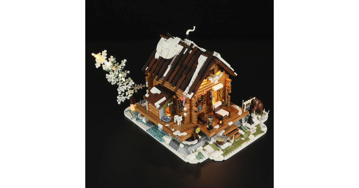 LumibricksRetro House - Hunting Cabin Constructiespeelgoed  (F9018)