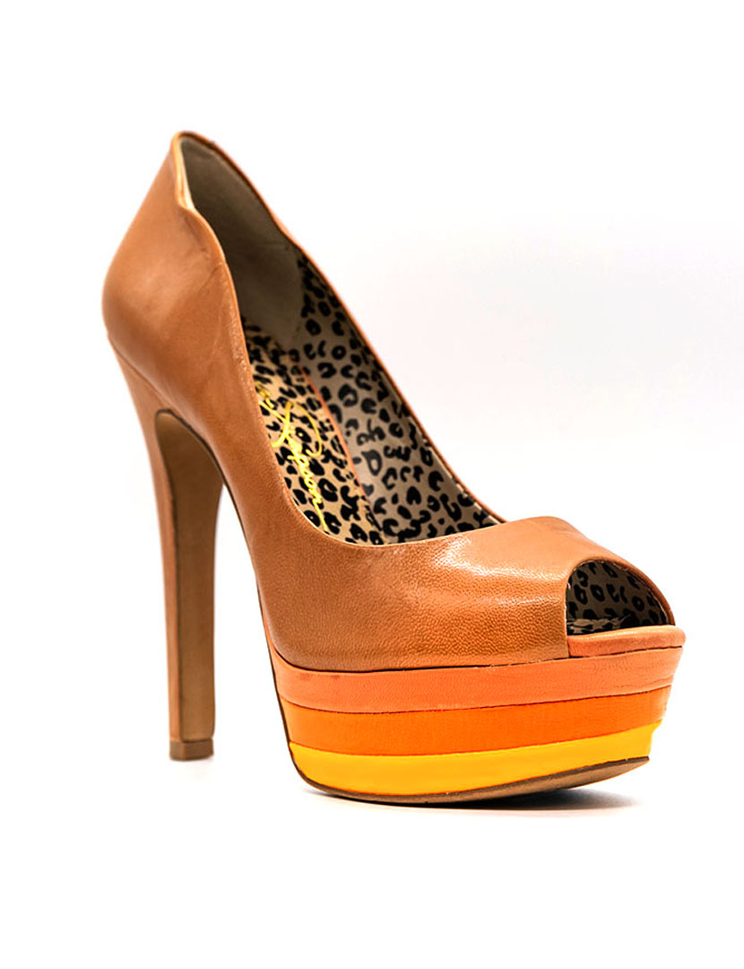 Aleeah 6 Orange High Heels