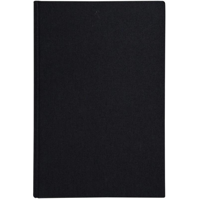 Registre 35x22,5cm 5x5 folioté 500 pages - Noir toilé