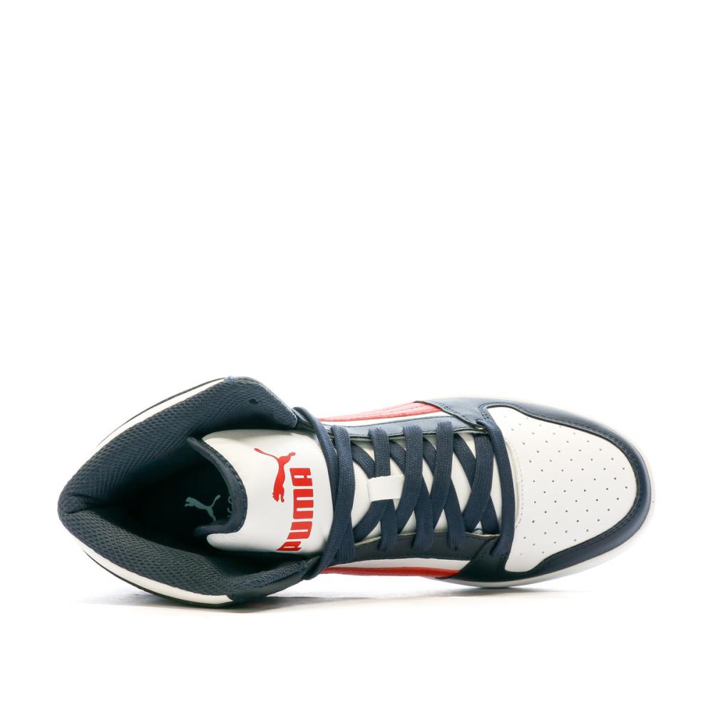 Puma Baskets Noires/Rouges Homme Puma Rebound