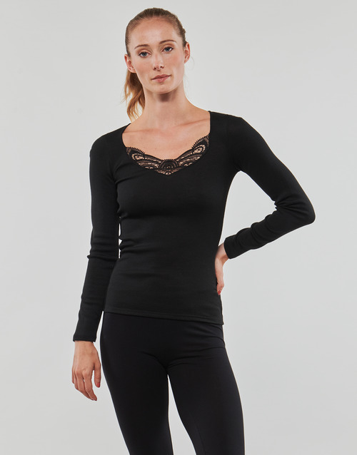 Damart - CLASSIC LONG SLEEVE TSHIRT GRADE 3 - Noir