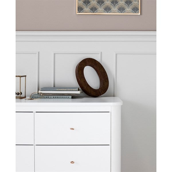 Køb Oliver Furniture Wood Kommode m. 6 Skuffer Hvid
