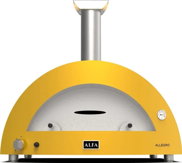 Alfa Forni Moderno 5 Pizze Træ Geltona