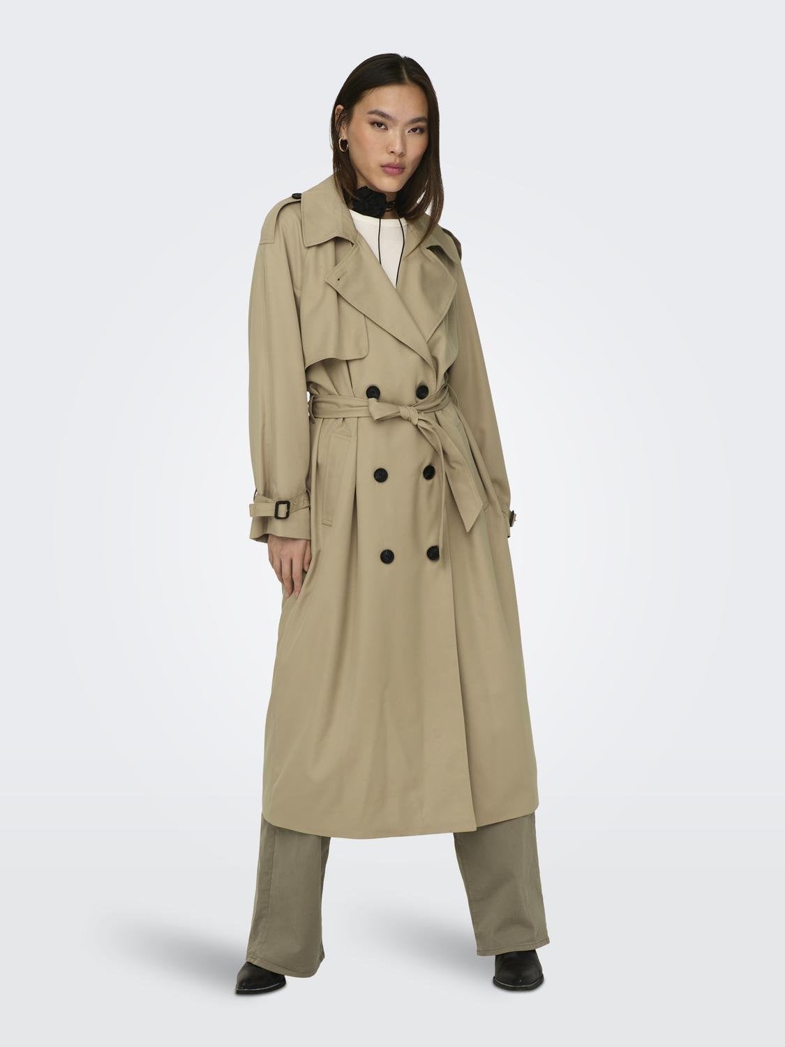 ONLCHLOE Trenchcoat Tannin