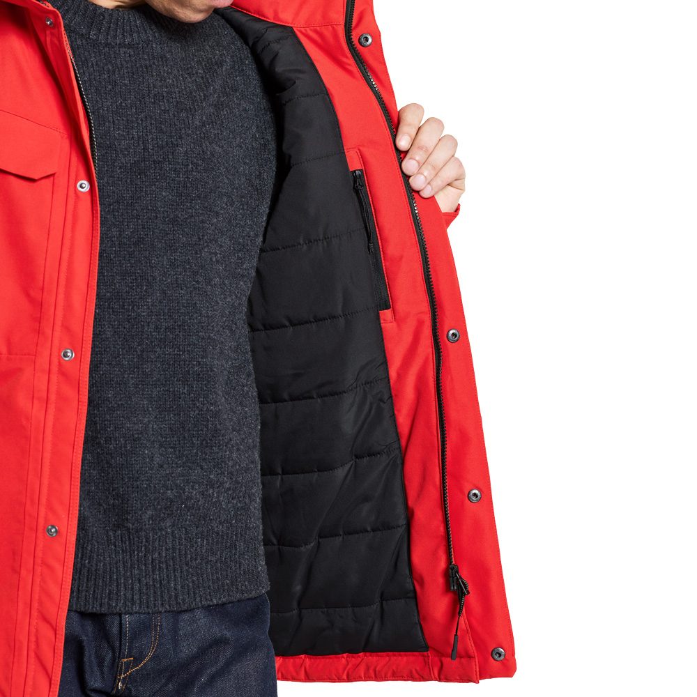 Didriksons Stefan Parka Herren pomme red