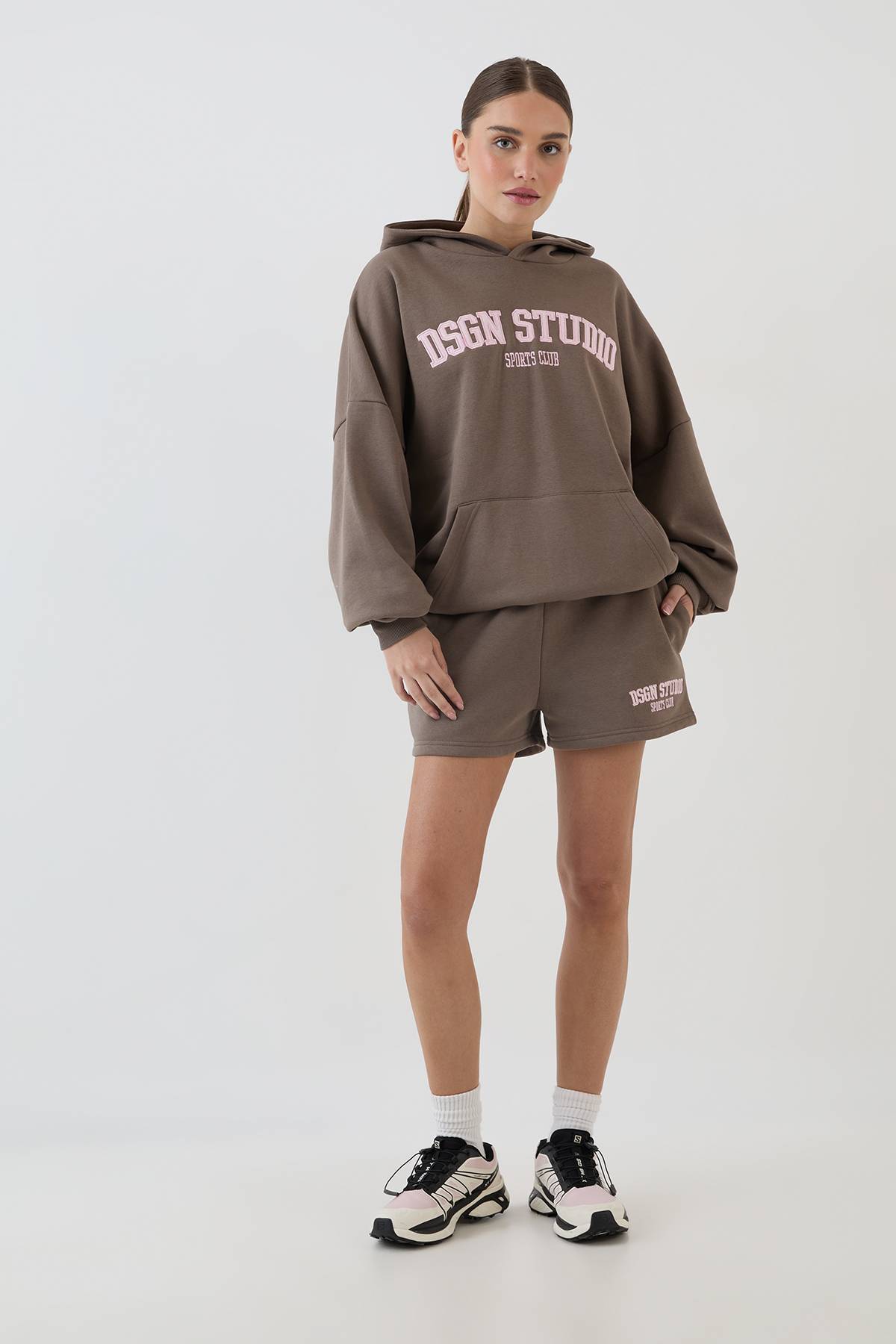 Sweat À Casynthétiqueche Oversize Avec Appliqué Dsgn Studio
