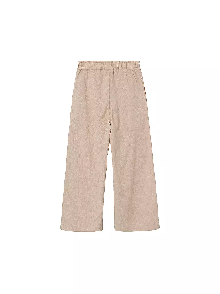 NAME IT Mädchen Hose NKFFALINNEN beige