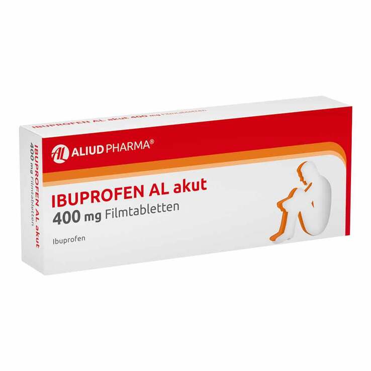 IBUPROFEN AL akut 400 mg Filmtabletten, 50 St