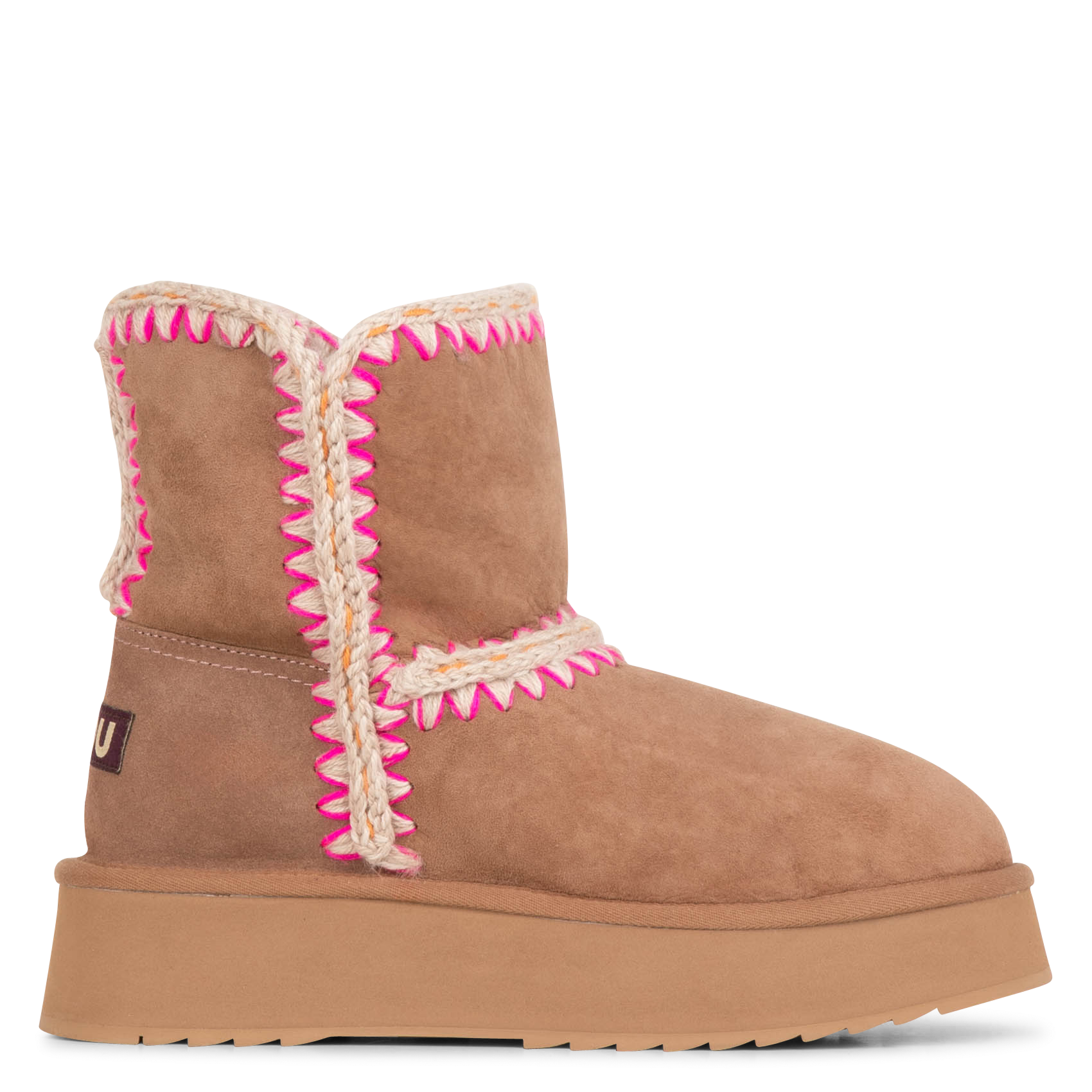 NORFLOK BOOT - Boots à plateforme en cuir| Marron