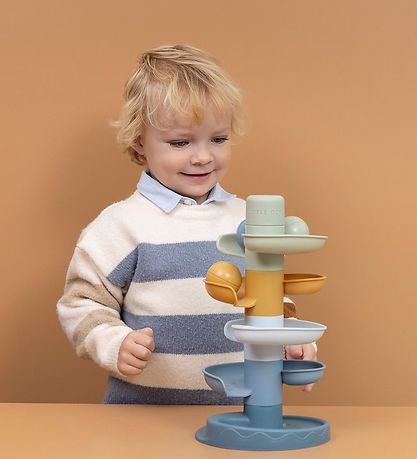 Little Dutch Kuglebane - Spiralt?rn - Blå