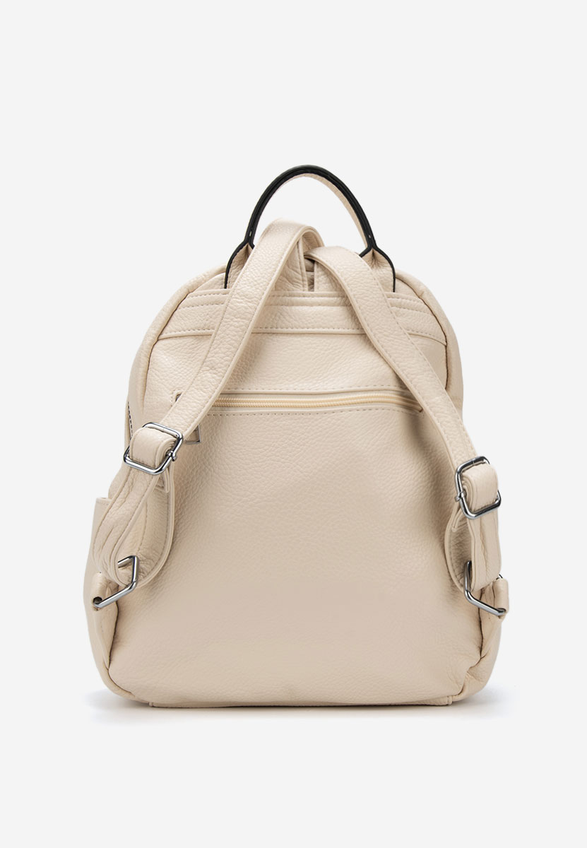Sac à dos pour femme beige Domiana V2