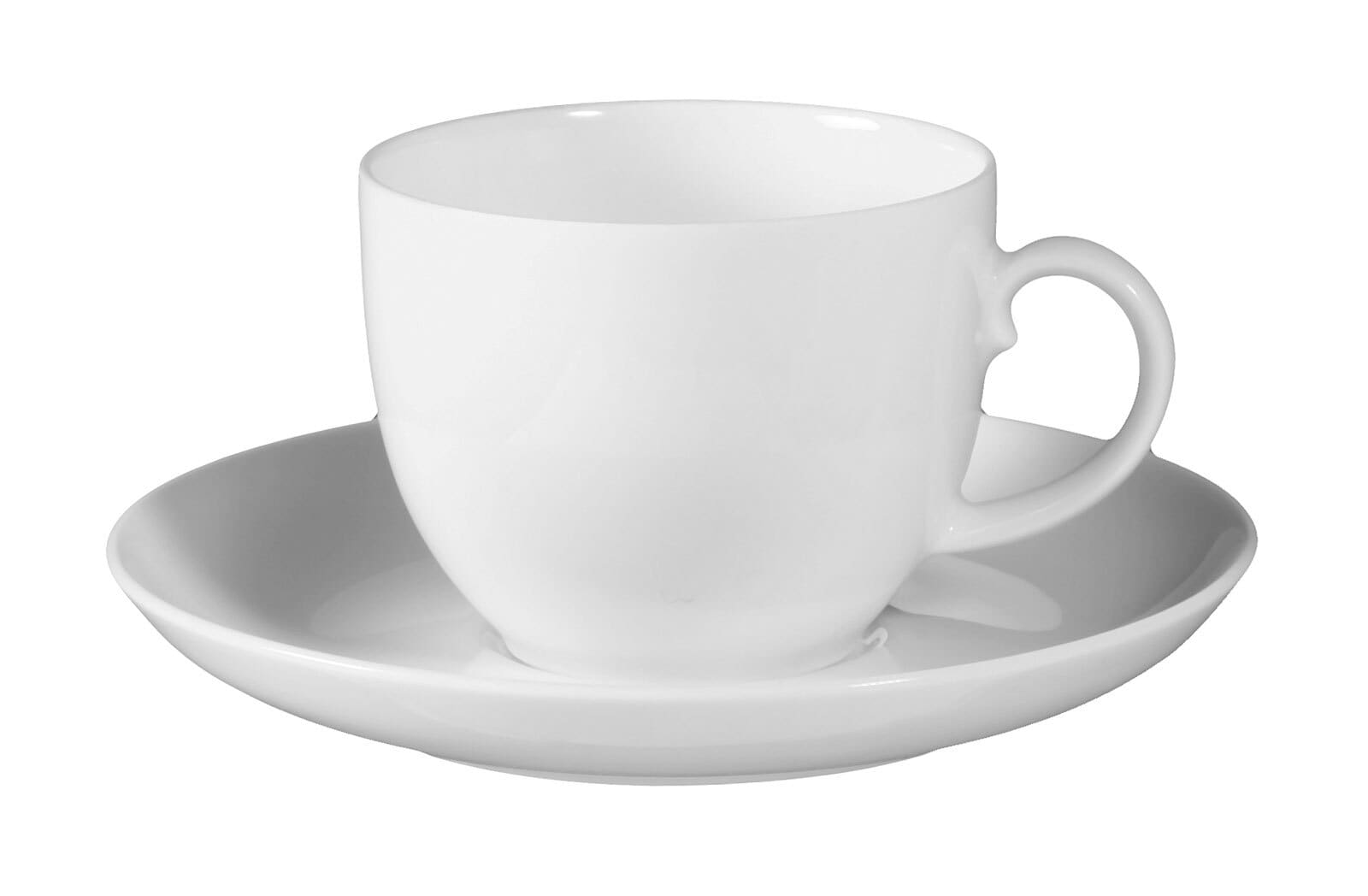 Seltmann Weiden Kaffeetasse RONDO LIANE 6er Set weiß