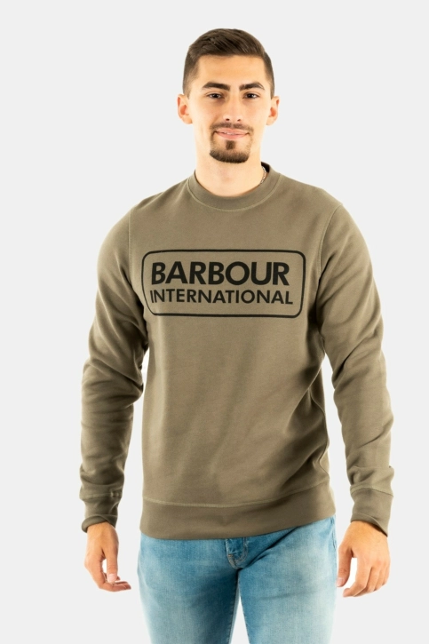 sweat barbour intl large logo sweat vert