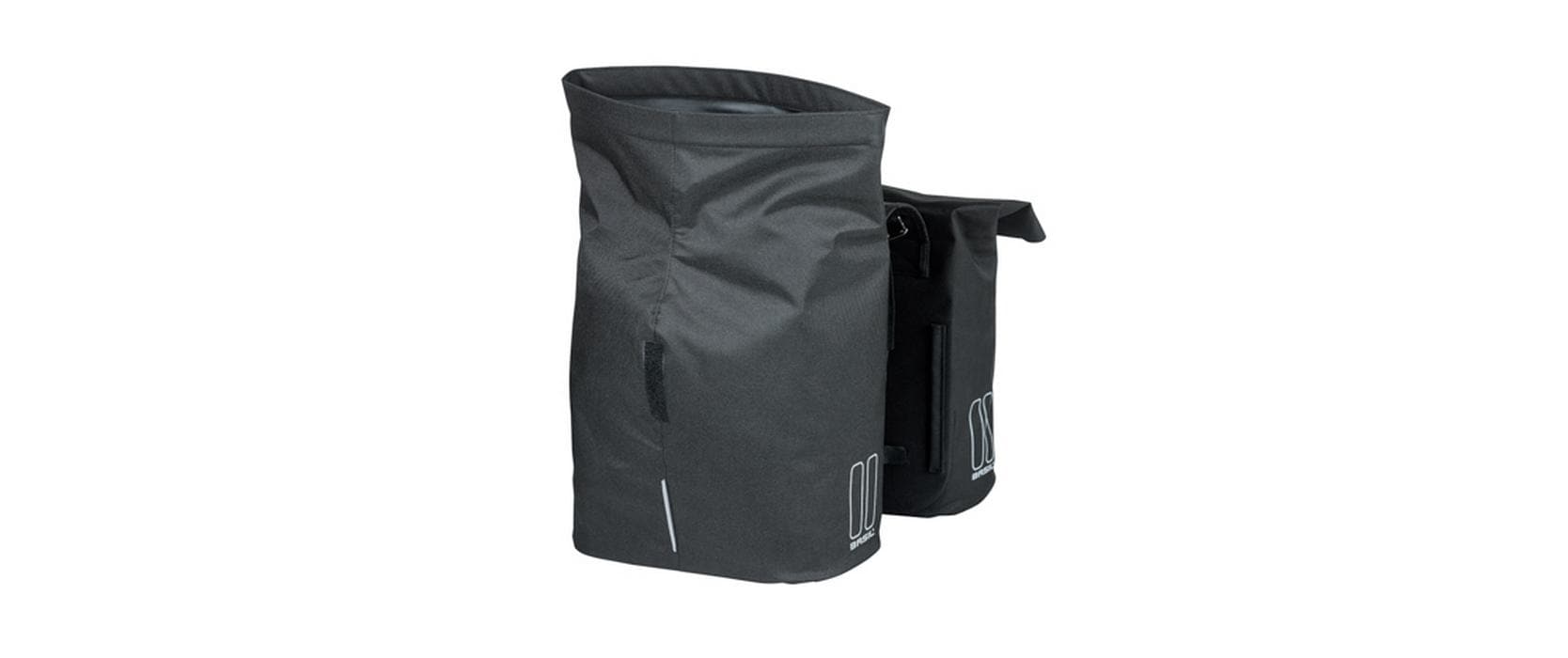 Doppelseitentasche City SchwarzDoppelfahrradtasche 28-32 L