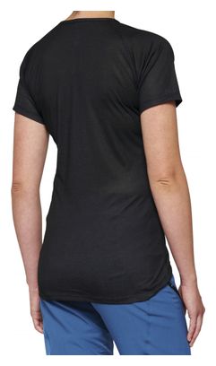 Maillot Manches Courtes Femme 100% Airmatic Noir