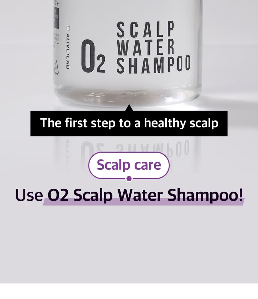 ALIVE:LAB - O2 hoofdhuidwatershampoo