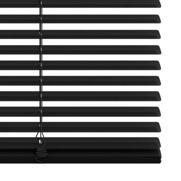 KARWEI aluminium jaloezie 25 mm zwart (kleurnr. 203) 60x250 cm (bxh)