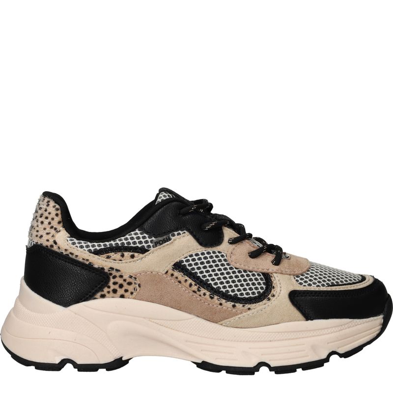 POSH by Poelman Sneakers Beige Dames