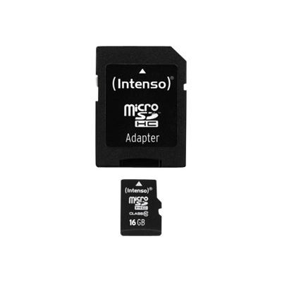 Intenso - carte mémoire 16 Go - Class 10 - micro SDHC