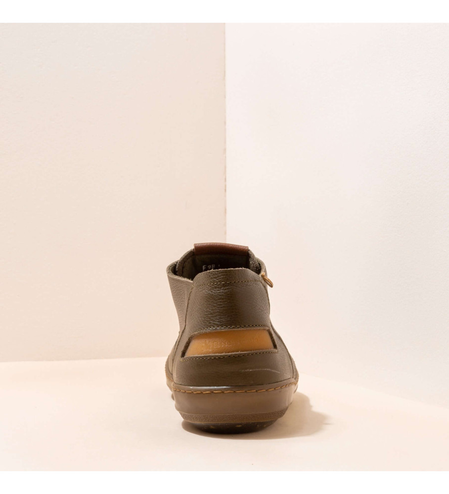 Sapatos de couro Naturalist NF98 Verde Clima