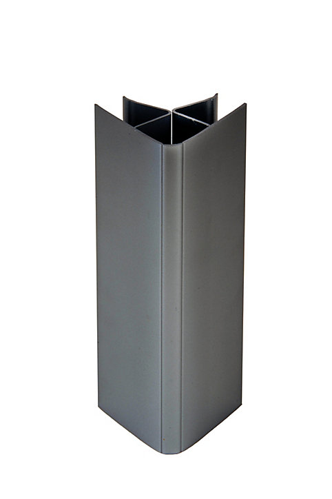 Raccord universelle de plinthe de cuisine Nordlinger 16/19 mm, gris