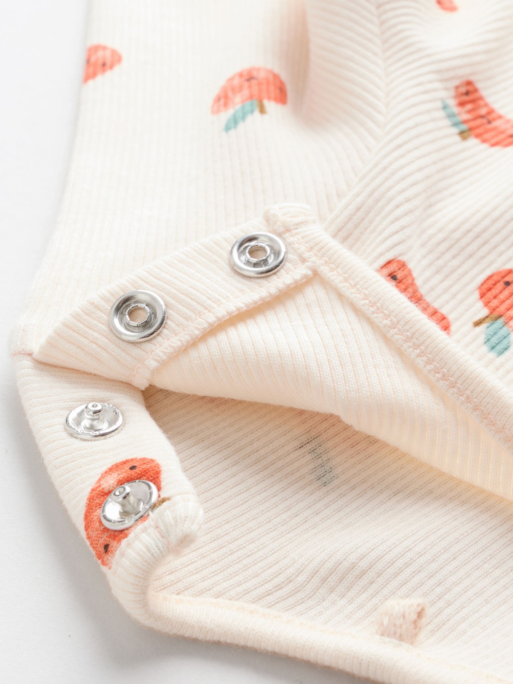Green/Neutral Autumnal Print - Top en Leggings 6 -delige Baby Set (0mnd-2jr)