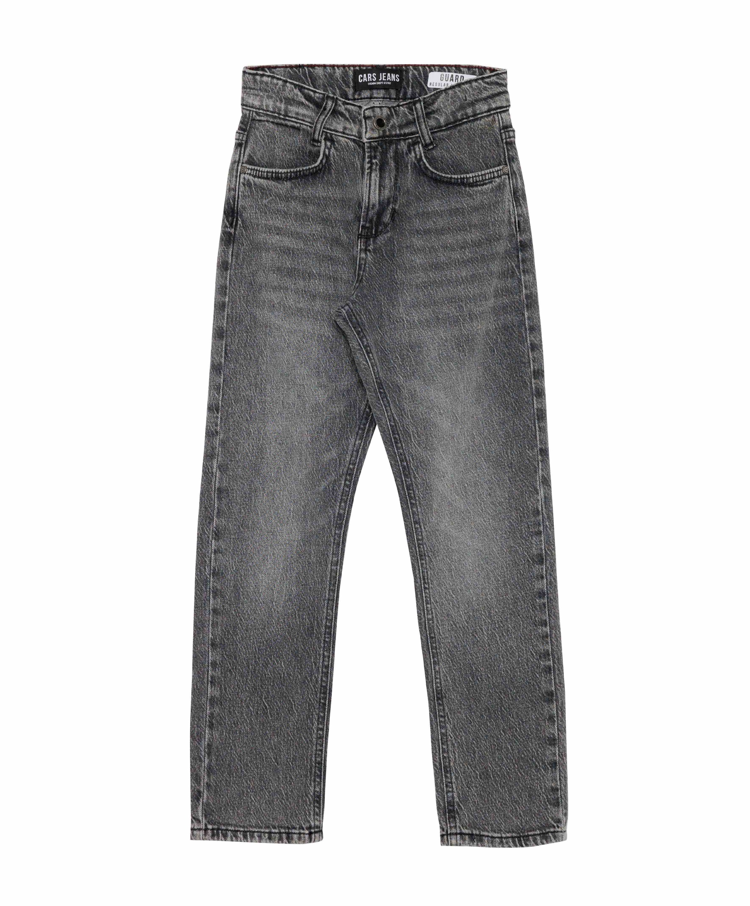 Cars Jeans Kids GUARD Den.Stone Used jongens jeans zwart