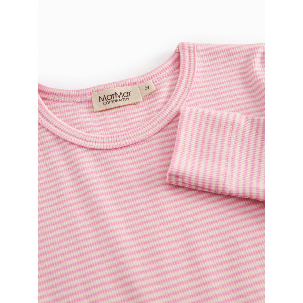 Køb MarMar Modal Fine Rib Pink Stripe Diro Kjole