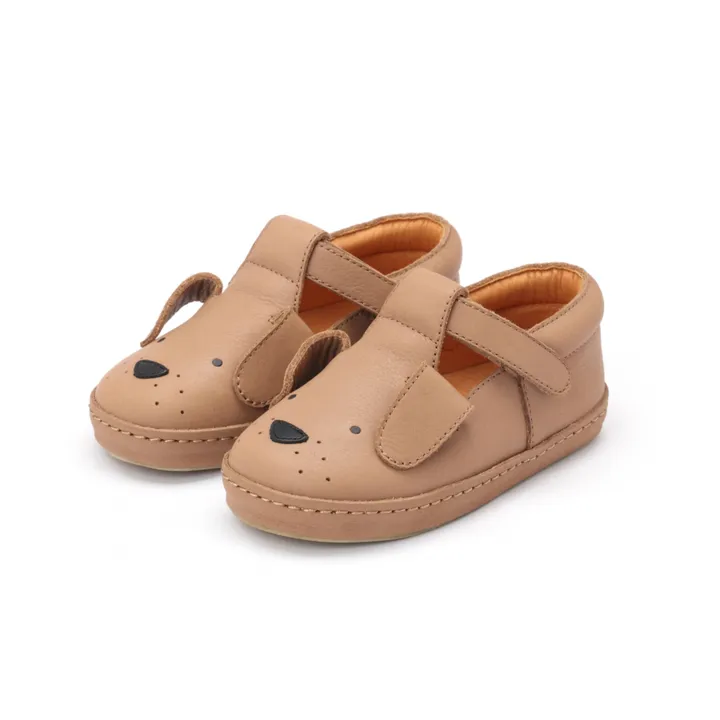 Donsje Baskets Scratchs Xan Chien | Camel