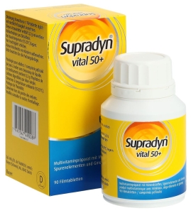 SUPRADYN Vital 50+ Filmtabletten, 90 Stück