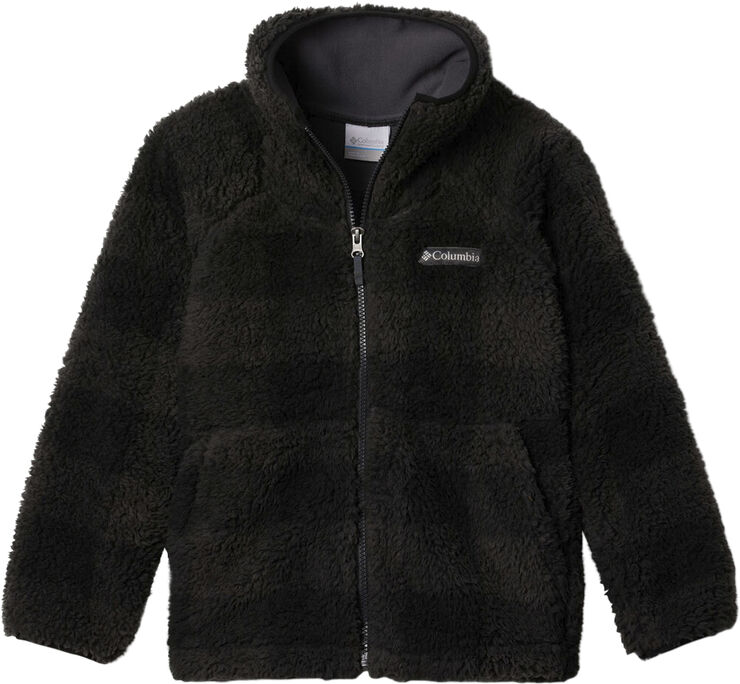 Columbia Winter Pass Printed Sherpa Fleecejakke Sort