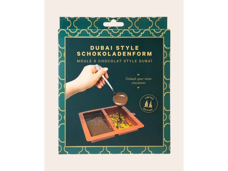 Esmée Schokoladenform für Dubai Schokolade Hochwertige Silikonform zur Herstellung von Schokolade im Dubai-Stil