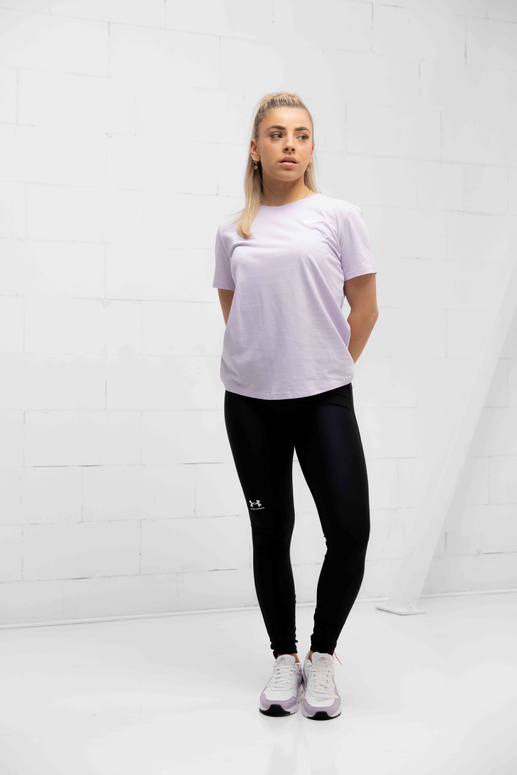 Nike NSW Essentials T-Shirt Dames Paars