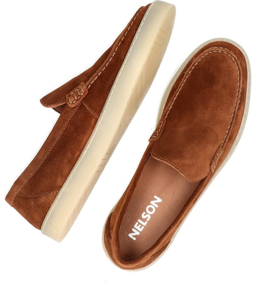 Nelson Ramon heren mocassin Cognac
