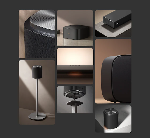 LG Soundbar »Sound Suite H7« 5.1.3 (Bluetooth | WLAN (WiFi) App-Steuerung | Equalizer | Lautstärkeanpassung | Nacht Modus | Pairing 500 W) Dolby Atmos FlexConnect-Technologie