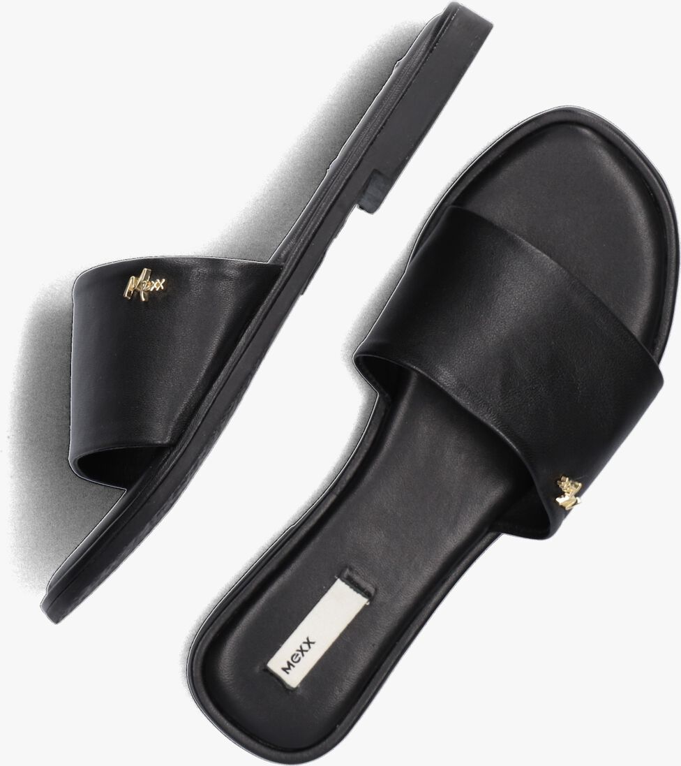 MEXX zwarte mexx slippers jolie