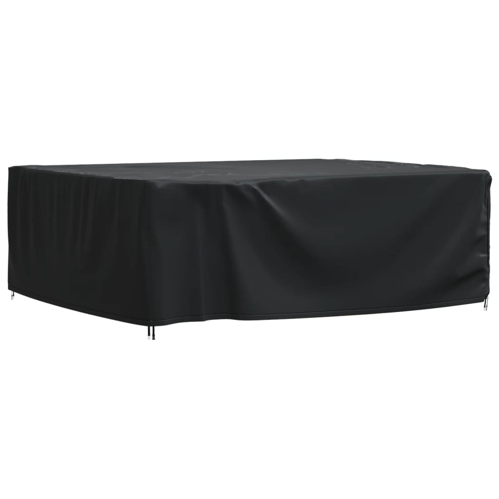 Housse de salon de jardin noir 250x210x90 cm imperméable 420d