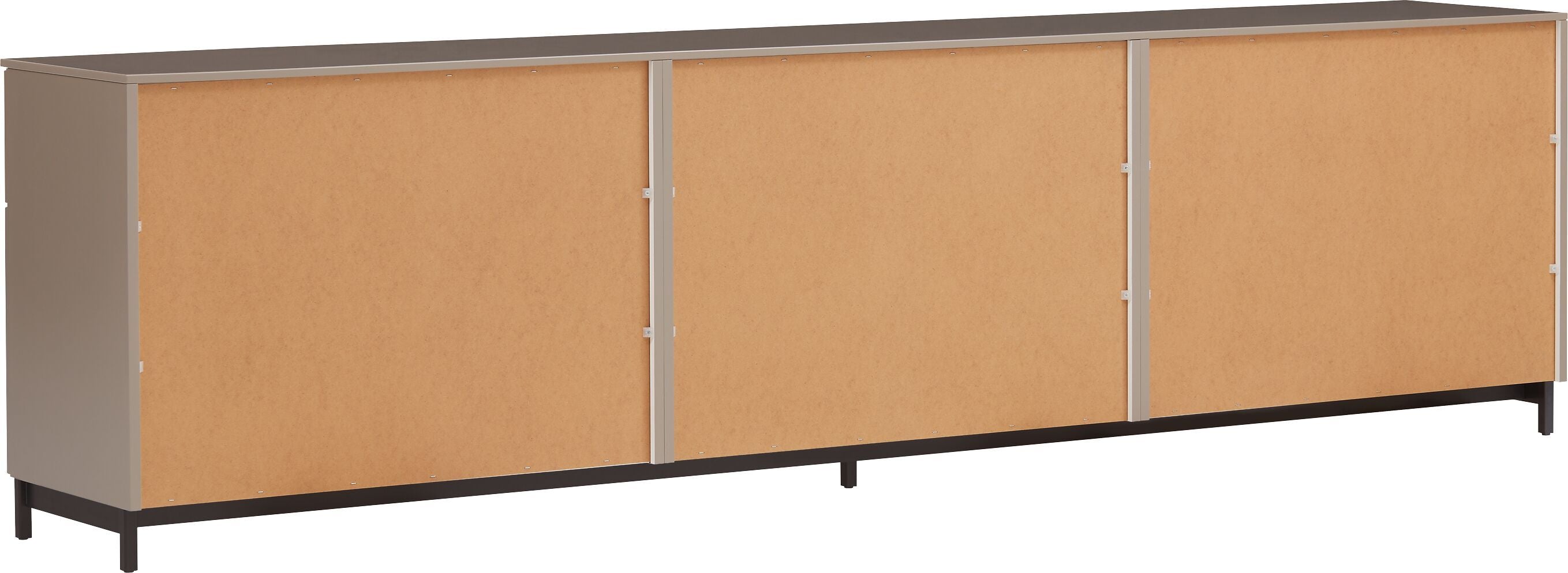 TILL Lowboard - Weiss / B: 196.0 cm x T: 41.0 cm x H: 67.0 cm