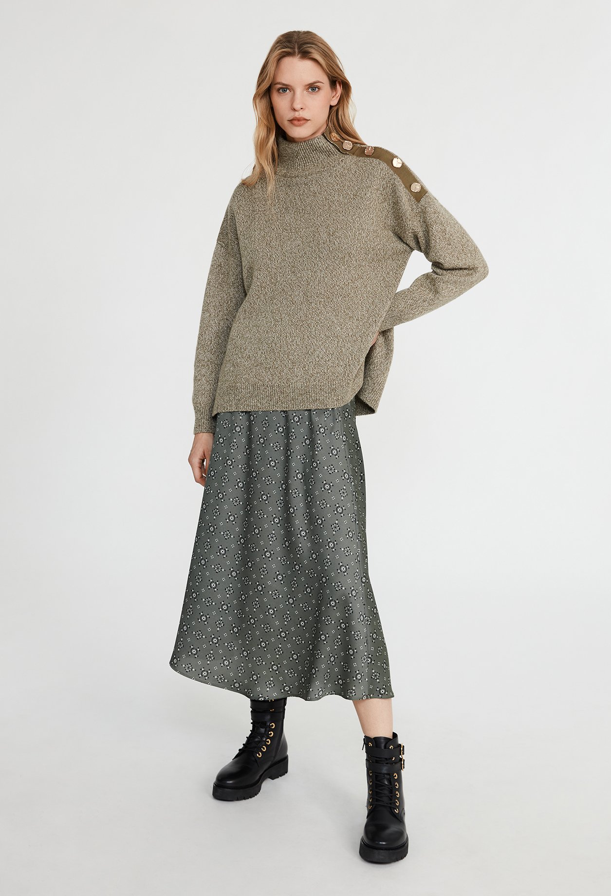 Pull oversize laine