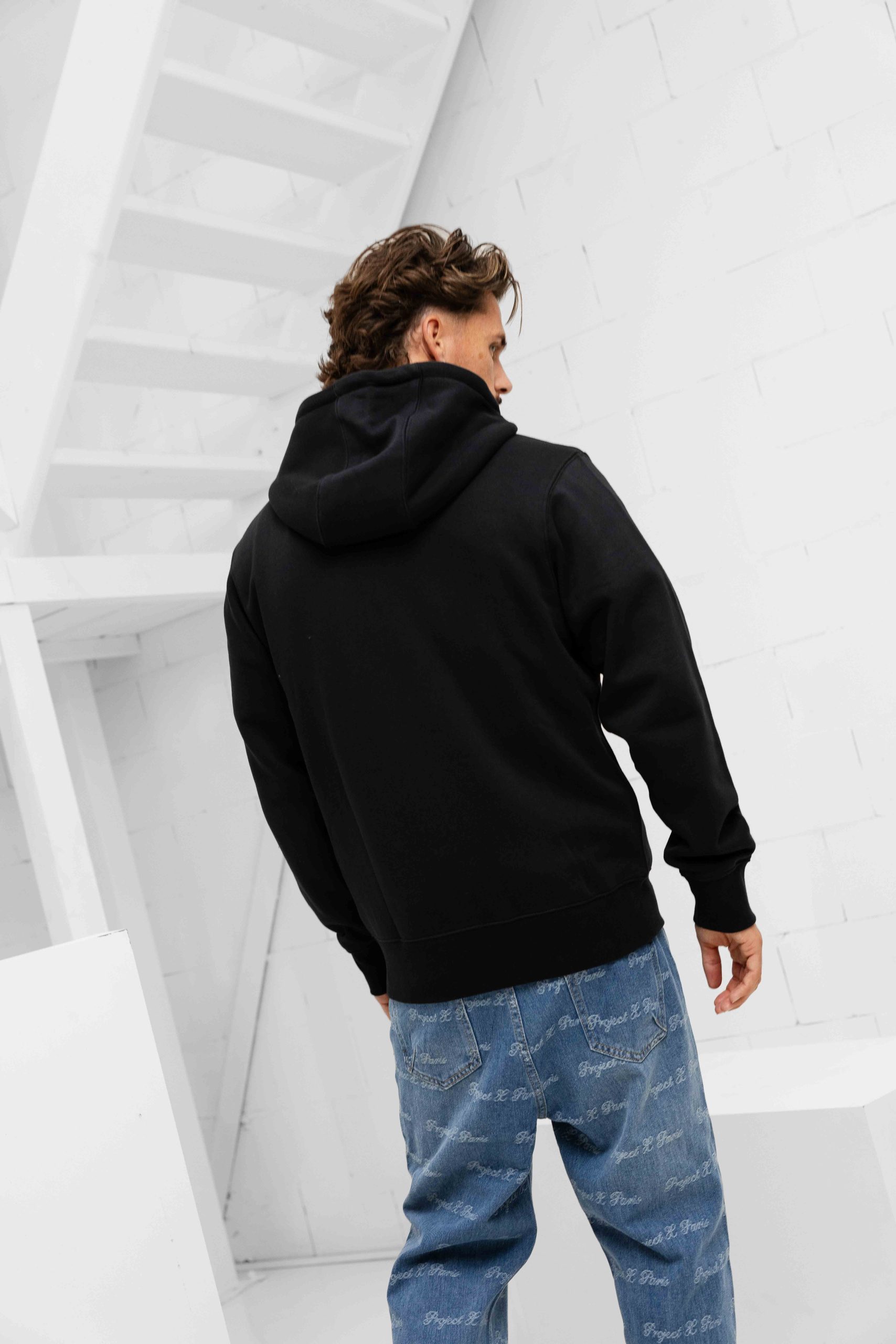 Nike Sportswear Club Full-Zip Fleece Hoodie Heren Zwart