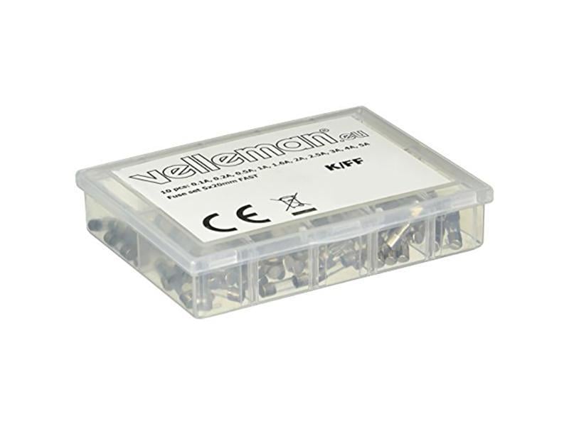 Velleman Schmelzsicherung Set K/FF 100 Stück flink